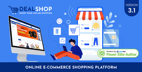 DealShop - Laravel E-commerce Website Script